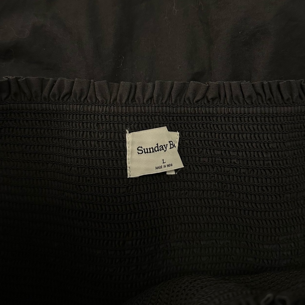 Aritzia Sunday Best Black Square Neck Mini Hadley Dress - Picture 5 of 5